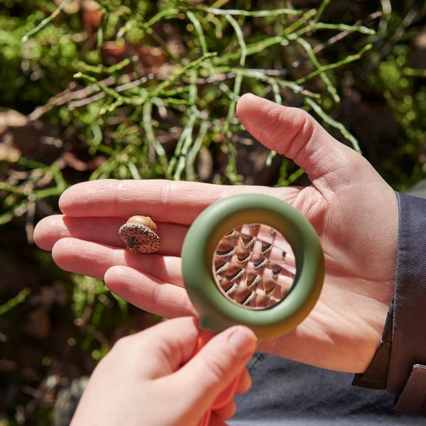 MAJBAGGE Set exploración naturaleza, 3p, verde/naranjo