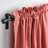MAJGULL Cortina oscurecedora, 1 par, rosado, 145x250 cm