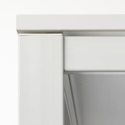 MELLTORP Estructura para mesa, blanco, 75x75 cm