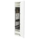 METOD / MAXIMERA Mueble alto organizador limpieza, blanco/Stensund blanco, 40x60x200 cm