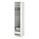 METOD / MAXIMERA Mueble alto organizador limpieza, blanco/Veddinge blanco, 40x60x200 cm