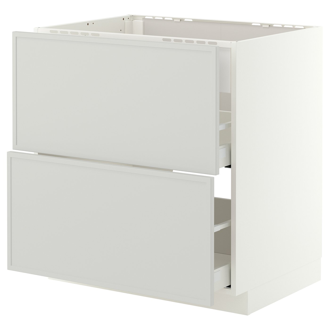 Mueble base, 2 cajones