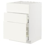 METOD / MAXIMERA Mueble base, 2 cajones