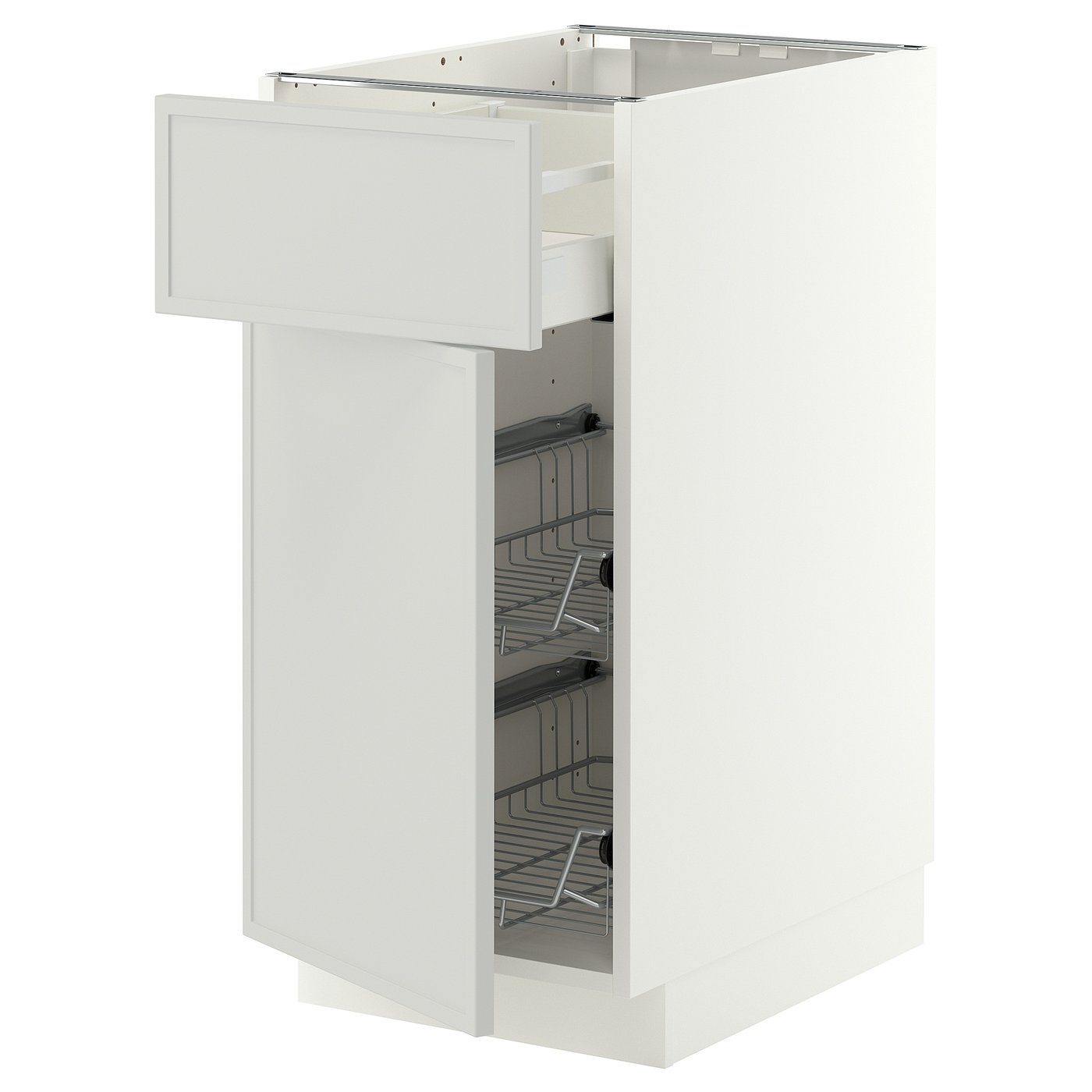 Mueble base 2 canastos extraíble