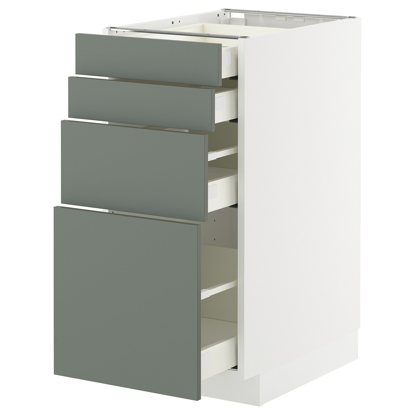 Mueble base, 4 cajones