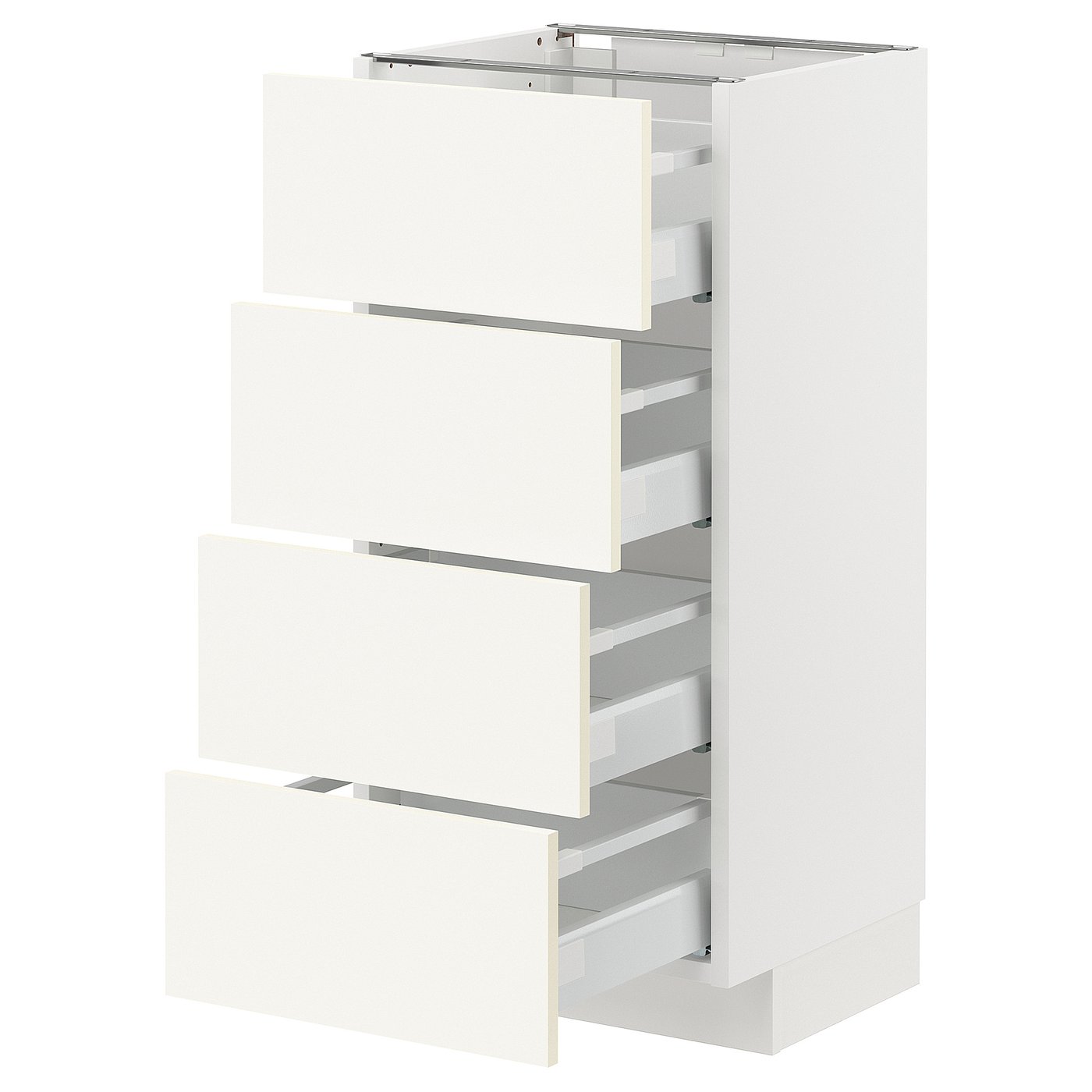 Mueble base, 4 cajones