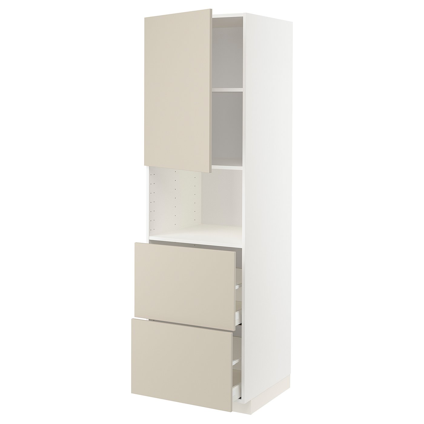 Mueble para microondas empotrado