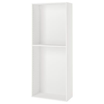 METOD Mueble alto, blanco, 80x37x200 cm