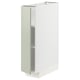 METOD Mueble base con repisas, blanco/Stensund menta, 20x60 cm
