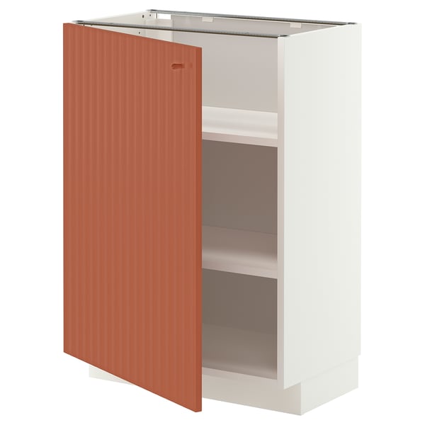 METOD Mueble base con repisas