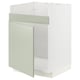 METOD Mueble base para lavaplatos HAVSEN, blanco/Stensund menta, 60x60 cm