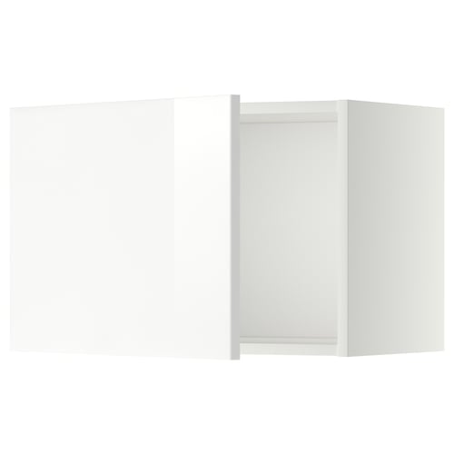 METOD Mueble mural, blanco/Ringhult blanco, 60x40 cm