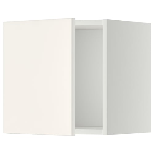 METOD Mueble mural, blanco/Veddinge blanco, 40x40 cm