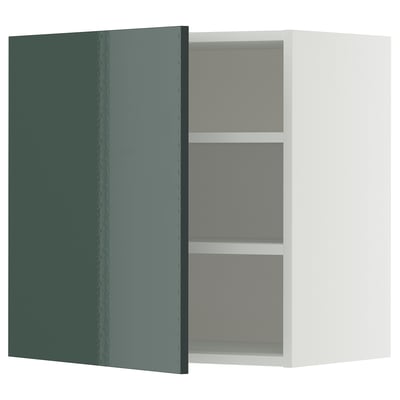 METOD Mueble mural con repisas, blanco/Kallarp, 60x60 cm
