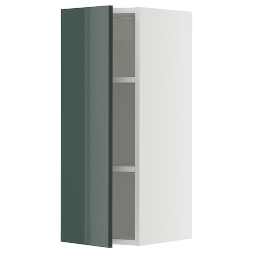 METOD Mueble mural con repisas, blanco/Kallarp, 30x80 cm