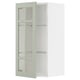 METOD Mueble mural con repisas, blanco/Stensund menta, 40x80 cm