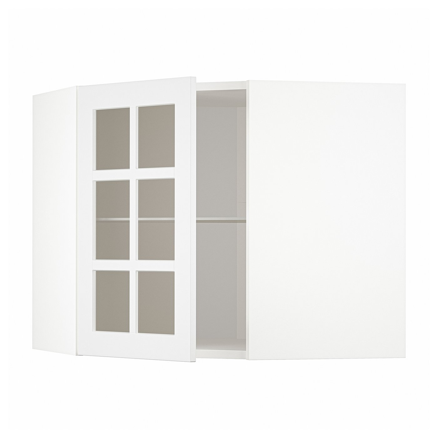 Mueble mural esquinero con repisas