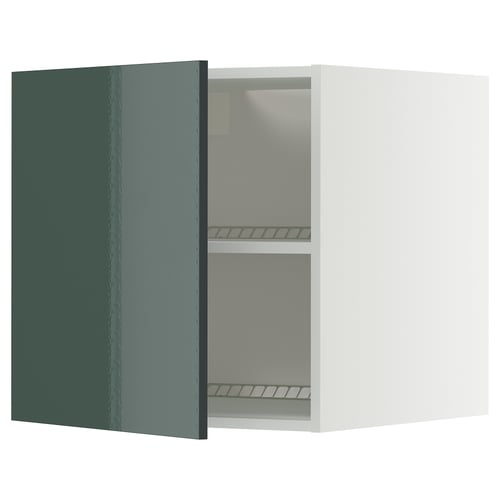 METOD Mueble mural superior, blanco/Kallarp, 60x60 cm