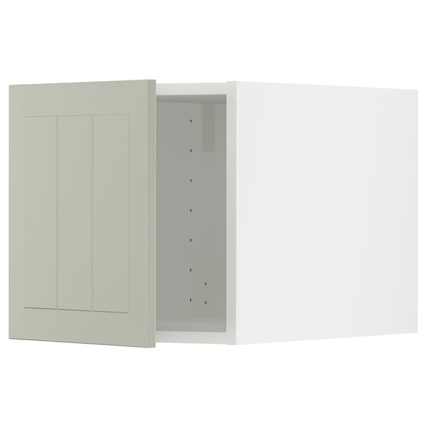 METOD Mueble mural superior, blanco/Stensund menta, 40x40 cm