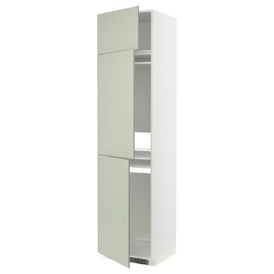 METOD Mueble para refrigerador, 3 puertas