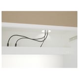 MICKE Escritorio, blanco, 105x50 cm