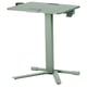 MITTZON Mesa para notebook con ruedas, verde, 66x50 cm