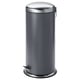 MJÖSA Basurero con pedal, Gris oscuro, 30 l