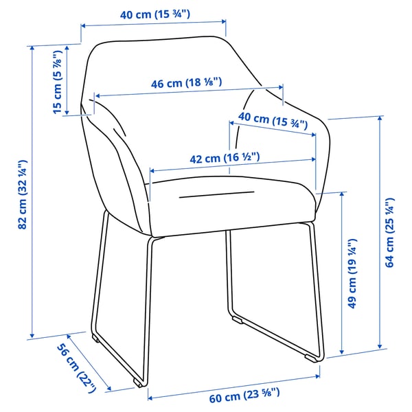 MÖRBYLÅNGA / TOSSBERG Juego de comedor con 4 sillas, chapa roble café acacia/metal gris oscuro, 140x85 cm