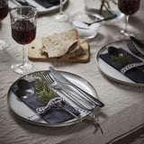 MOTTAGA Servilleta de papel, negro, 38x38 cm