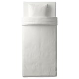 NATTJASMIN Funda plumón con funda almohada, blanco, 150x200/50x60 cm