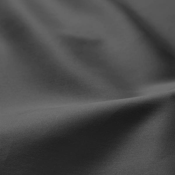 NATTJASMIN Sábana, Gris oscuro, 150x260 cm