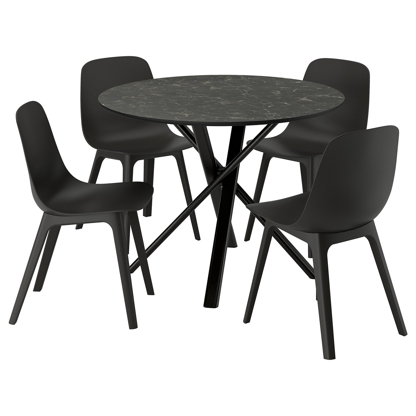 Juego de comedor con 4 sillas