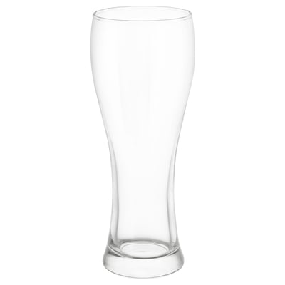OANVÄND Vaso de cerveza, vidrio incoloro, 63 cl