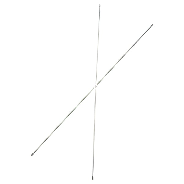 OBSERVATÖR Soporte de refuerzo en X, galvanizado, 100 cm