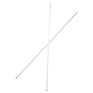 OBSERVATÖR Soporte de refuerzo en X, galvanizado, 100 cm