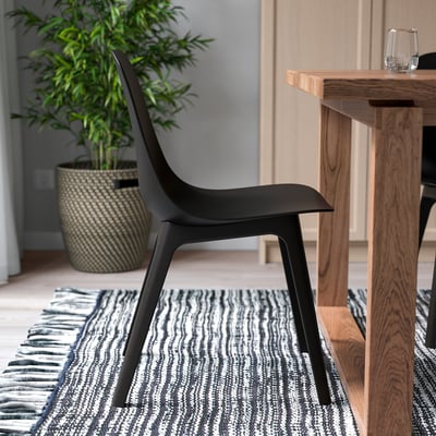 ODGER Silla, gris oscuro