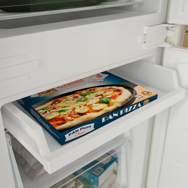 ÖVERNÄS Refrigerador/freezer, No Frost/blanco integrado, 193/74 l