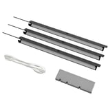 ÖVERSIDAN / TRÅDFRI Kit iluminación, gris osc