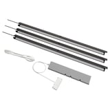 ÖVERSIDAN / TRÅDFRI Kit iluminación, gris osc