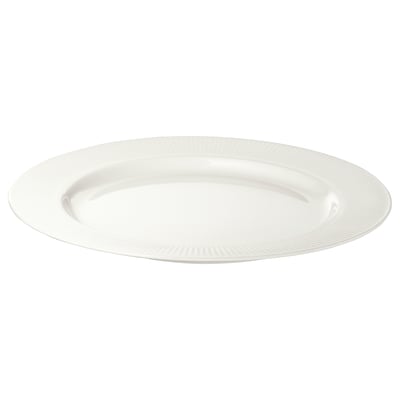 OFANTLIGT Plato de pan, blanco, 22 cm