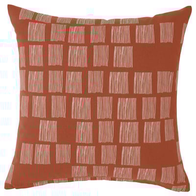 PALPLJUNGMAL Funda de cojín, naranjo, 50x50 cm