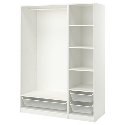 PAX Combinación clóset, blanco, 150x58x201 cm