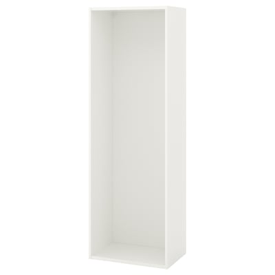 PLATSA Estructura, blanco, 60x40x180 cm