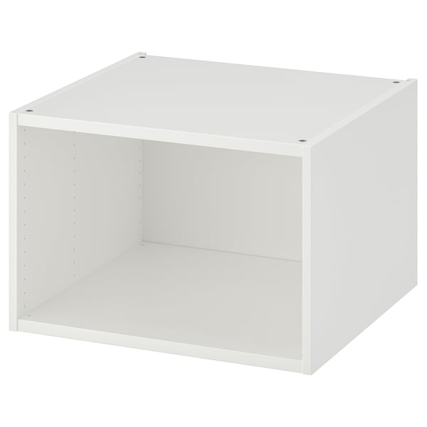 PLATSA Estructura, blanco, 60x55x40 cm