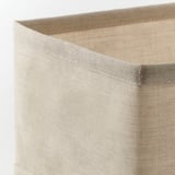 PURRPINGLA Cajas, set de 3, textil/beige, 20x38x12 cm