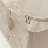 PURRPINGLA Organizador de ropa, textil/beige, 34x51x28 cm
