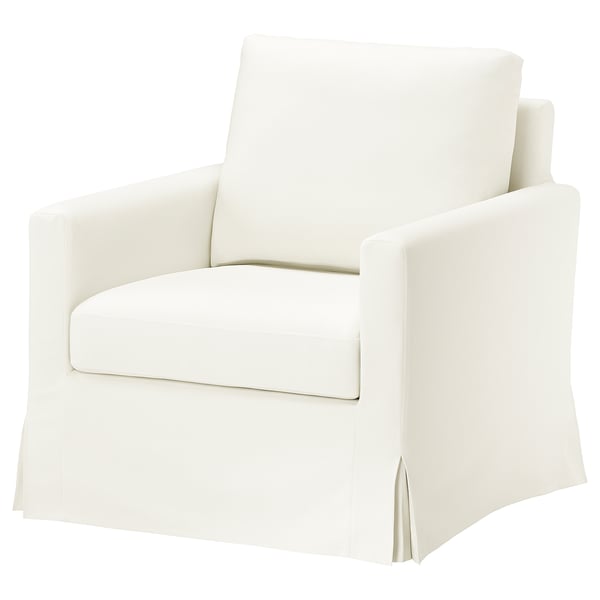 SALTSJÖBADEN Funda para sillón mecedor giratorio, Blekinge blanco
