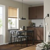 SANDSBERG Juego de comedor con 4 sillas