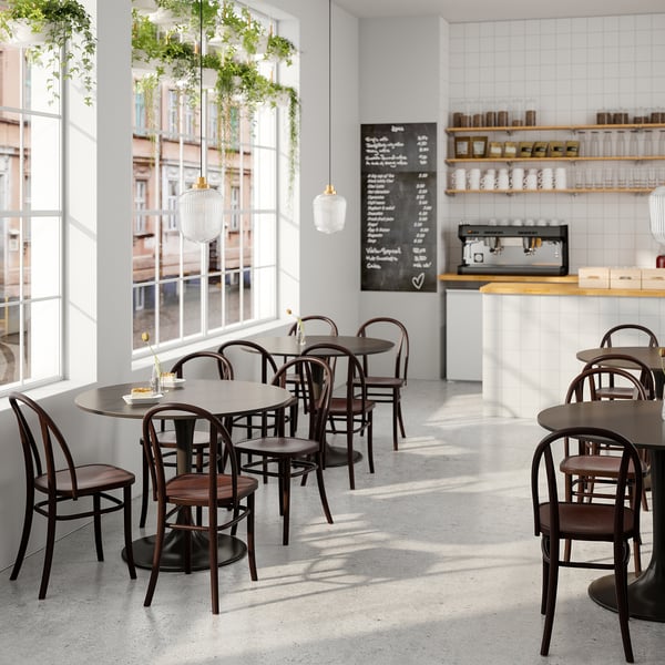 SKOGSBO Silla, café oscuro