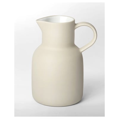 SLÄTTIKA Jarra, blanco, 0.8 l